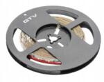 GTV Led szalag 12V IP20 szilikon nélkül 30W b. hideg 6500K 750lm/m 5m Gtv (LD-2835-300-20-ZB)
