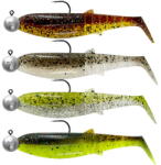 Savage Gear gumi szett Cannibal Clear Water Mix 10cm csukafogóval (77184)