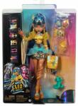 Monster High Cleo De Nile alap játékbaba Kobra Hissette HXH74 (HXH74)