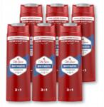 Old Spice Whitewater Férfi tusfürdő és sampon 3az1ben, 6 x 400ml (23232323)