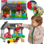 Mattel Fisher Price Little People Istálló Farm Ház Lóval Figurák Hang