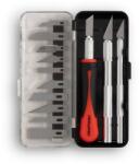 Tandy Leather Set cutit de precizie Craftool cu 3 manere si 13 lame - Tandy Leather 3031-05 (3031-05)