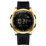 SANDA Ceas bărbătesc SANDA FU-41858 - Auriu / Negru KP41858 Ceas