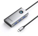 ORICO PW11 6in1 USB-C Docking Station 3x USB-A 3.0 1x USB-C PD 100W 1x HDMI 4K 30Hz 1x RJ45 2.5G Ethernet - Gray (ORICO-PW11-6P25R-GY-EP) - forit