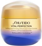 Shiseido Vital Perfection Uplifting & Firming Advanced Cream Enriched intenzíven feszesítő nappali és éjszakai krém száraz bőrre 75 ml
