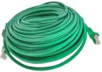 Lanberg Cablu ecranat FTP, Lanberg 42800, cat 6, mufat 2xRJ45, lungime 30m, AWG 26, 250 MHz, de legatura retea, ethernet, Verde (PCF6-10CC-3000-G)