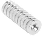Kraft&Dele Neodím mágnes nyílással 14x3mm, 10db 63551 (KD11833)