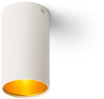 Rendl light studio mennyezeti lámpa tuba matt fehér aranysárga r12745 (R12745)