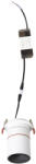 Rendl Lighting Rendl süllyesztett mennyezeti lámpa augusta fehér fekete r14239 (R14239)