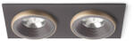 Rendl light studio Rendl süllyesztett mennyezeti lámpa sharm sq ii barna gyöngyházarany r13257 (R13257)