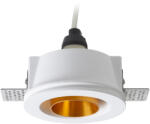 Rendl light studio Rendl süllyesztett mennyezeti lámpa daytona gipsz szálcsiszolt sárgaréz r14161 (R14161)