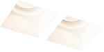 Rendl Lighting Rendl süllyesztett mennyezeti lámpa quo sq ii gipsz r13126 (R13126)