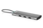 ASSMANN DA-70920 USB-C Docking Station, 8-Port (DA-70920) - tripont
