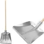 Strend Pro Garden Hólapát, Strend Pro Garden S805-5WH, ezüst, alumínium fej, fa nyél, extra erős (TC2110229)