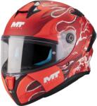 MT Helmets Cască integrală pentru motocicletă MT Targo S Yamanaka_Sezonul 26 C5 roșu mat (MT1343E16C52)