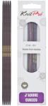 KnitPro J'adore Cubics kötőtű készlet 15 cm - 3, 5 mm méret - 6 hüvelykes körkötőtű szett
