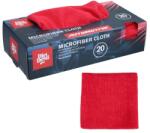 Dirt Devil Mikroszálas Autós Törlőkendő 30x30 cm Piros 20 db-os Csomag Tisztítókendő Polírozókendő