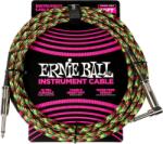 Ernie Ball Braided Good Vibrations 3 m Drept - Oblic Cablu de instrument (P06481)