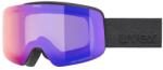 uvex PWDR FM S2 Black Matt/Ruby Green Clear - ochelari de schi pentru copii