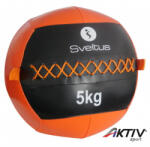 Sveltus Wall ball Sveltus 5 kg fekete-narancs (4905)