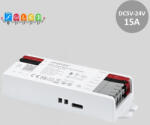 IMLTLED ESP32 WLED digitális LED vezérlő, WiFi, 4 csatornás, zene szinkron, okos, Miboxer (Mi-Light) kompatibilis, ESP04 (ESP04)