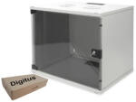 ASSMANN 9U 19" fali rack szekrény 540x400 mm, világosszürke, lapraszerelt (DN-19-09-U-S1)