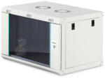 ASSMANN 7U 19" fali rack szekrény 600x450 mm, világosszürke, lapraszerelt (DN-37100)
