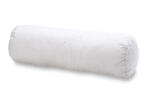 Wooline Pernă ergonomică cilindrică, cu umplutură din lână de oaie, 13 x 50 cm