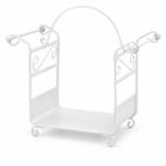 ATELIER 49 Cos pentru lemne din fier forjat, 77 x 41, 5 x 59, 5 cm (ATE49-K-183A 1)