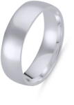 BeSpecial Inel argint tip verigheta simpla de 6 mm latime, placat cu rodiu (ITU0391_182)
