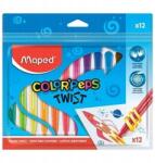 Maped Csavarható Gyertyaceruza 12 Színben Maped (6456923)