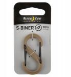 Nite Ize Karabiner Nite Ize S-Biner Plastic Dual Carabiner #2 coyote (SBP2-03-28BG)