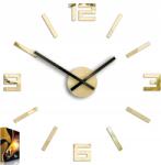 ModernClock Arabic Arany falióra Modern- Felragasztható Diy Nagy Ajándék (MEKM2025)