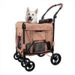  Ibiyaya - Gentle Giant Pet Wagon - cărucior mare pentru câini piersică