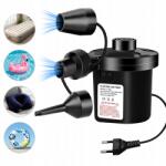  Erős Elektromos Pumpa Labda Medence Matrachoz 2 az 1-ben220-240V Végek (6900581202814)