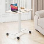 Dripex Téglalap alakú íróasztal Dripex 72 x 45 x 112 cm tölgy fehér (B0CN2GGBX7)