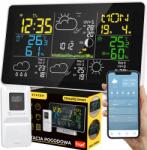 Stazer Időjárás állomás időjárás hőmérő higrométer barométer ébresztőóra smart WiFi Tuya (zegar pogodowa czujnik zewnętrzny )