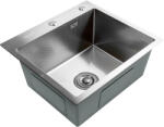BÖHM HOME Chiuveta bucatarie BoHM BH5045SD, inox alimentar SUS304, 500 x 450 x 220 mm, finisaj Satin, sifon inclus (ETF-18429) Chiuveta