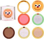 Flippy Paleta Multifunctionala, KevinCoco, Model Burger, Set Machiaj 5 in 1, Blush, Iluminator, Contur, Pudra, Design Compact, 122 g, 8.7 x 8.7 x 6 cm, Nuanta 02 (teo-166169)