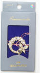 Flippy Martisor Brosa Placata cu Aur 24K, Jolie, Ambalaj Carton cu Design, Material Metal, Model Fluture, Dimensiune Brosa 2 - 3 cm, Auriu Albastru (teo-134800)