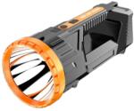 Flippy Lanterna LED, Flippy, Incarcare USB, Autonomie 8-24h, 2 Surse de Lumina, Principal si Lateral, Raza Maxima 100-200 m, COB, 5W, 23 x 10 x 10 cm, Galben (teo-132855)