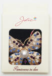 Flippy Martisor Brosa Medie, Jolie, Multicolora, Dimensiune Brosa 5 cm, Material Metal, Model Fluture (teo-134786)