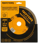ROTOR Disc diamantat pentru ceramica ultra subtire ROTOR 200 25, 4 (ETF-15979) Disc de taiere