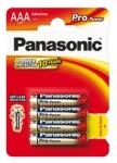 Panasonic Elem "Pro power", AAA 4 db, PANASONIC