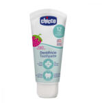Chicco Pastă de dinți cu căpșuni fără fluor 50ml, 12m+