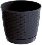 Prosperplast Ghiveci Ratolla Round 22 cm antracit