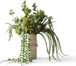 Botane Buchet de flori artificiale Evergreen (BOT-BOU-124)