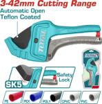 TOTAL Cleste pentru taiat tevi TOTAL 218 mm, 3-42 mm, lama SK5 (THT53142) Cleste