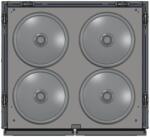 TEFCOLD SKB-4 hordóhűtő szekrény hűtőegység nélkül - 4 × 50 l-es hordóhoz, 2 ajtó (69069)