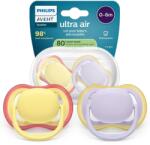 Philips Philips Avent, Ultra Air, suzeta ortodontica, 0-6 luni, 2 buc - smyk - 40,99 RON